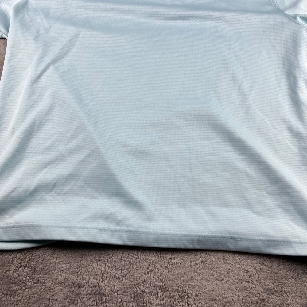 Reebok Mens Athletic Polo Mens 3XL Light Blue Breathable - Picture 14 of 16